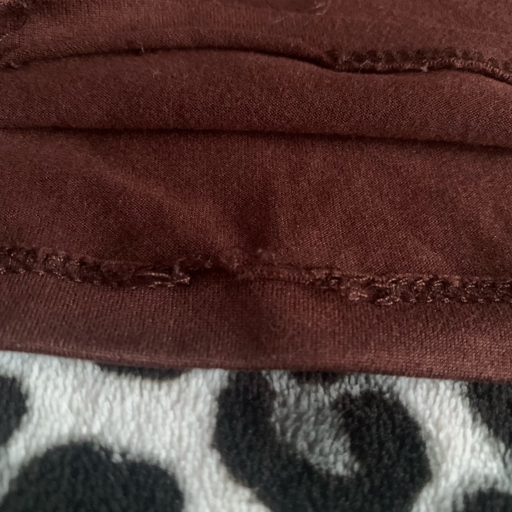 Brown Long Sleeve Bodycon Dress - Picture 6 of 7